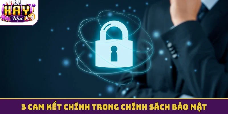 3 cam kết chính trong chính sách bảo mật