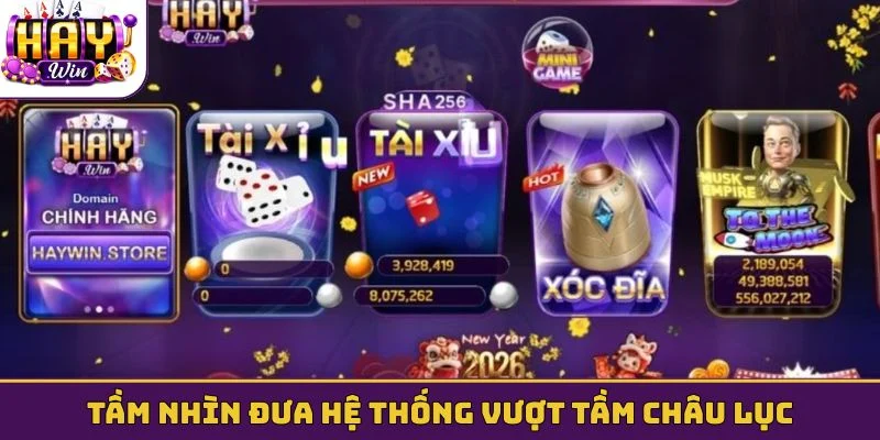 Tầm nhìn đưa hệ thống vượt tầm Châu lục